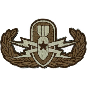 EOD senior brown patch