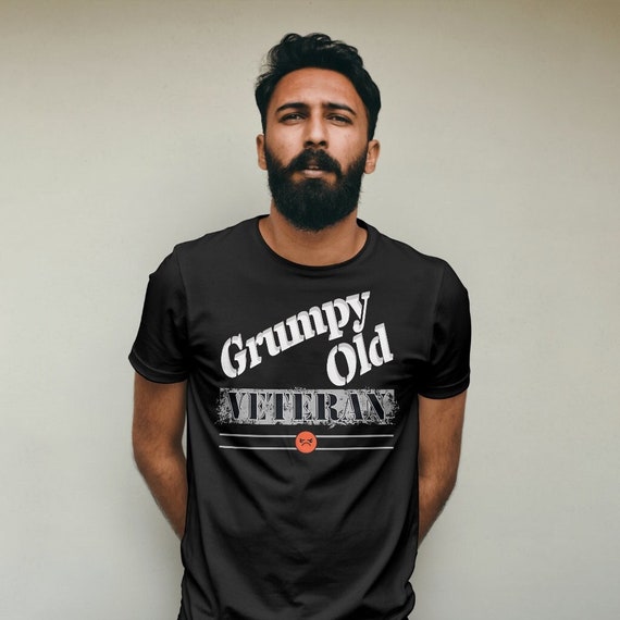 Veteran T-shirt - Grumpy Old Veteran - Etsy Canada