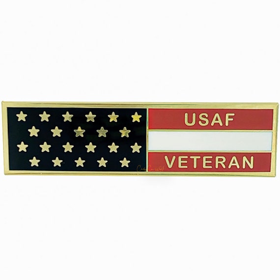 Veteran Airforce Flag Pin Bar