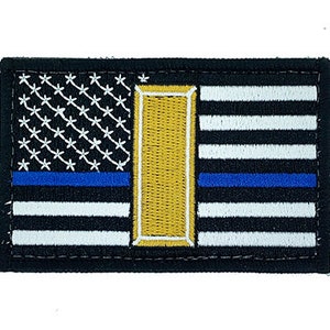 Polizei LT Patch Gold