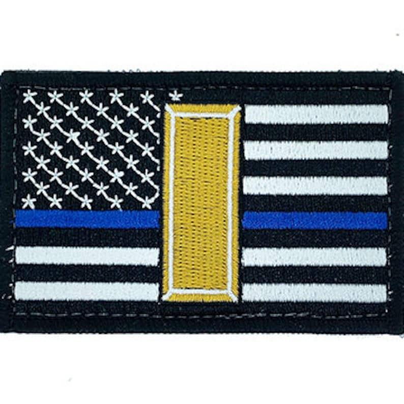 Police LT Patch Gold image 1