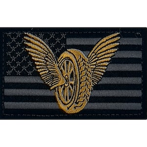 Police Motor Patch - Subdue Gold