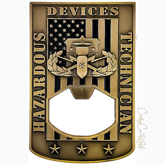Hazardous Devices Technician HDT Bomb Squad Bottle Opener Etsy