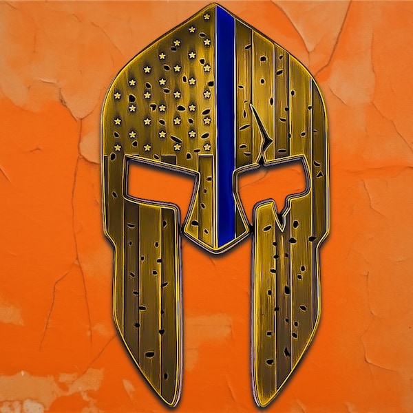 Spartan Helmet Emblem Etsy