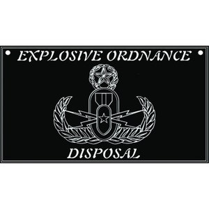 1-Sided or 2 Sided 3 x 5 EOD Flag