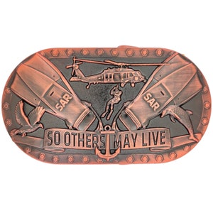 SAR belt buckle Old Antique Copper