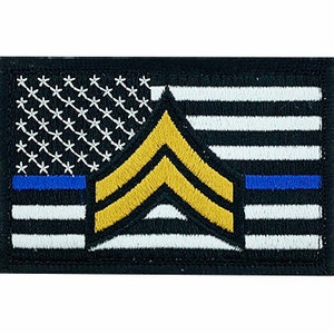 Police Corporal Patch Gold