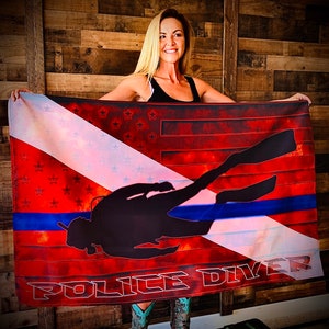 3 x 5 Diver Flag