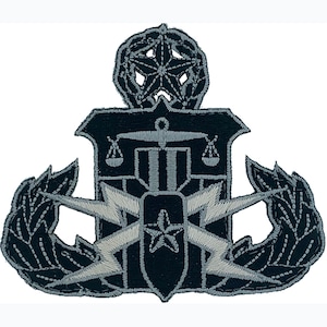 HDT Master/Senior/Basic Black Bomb Squad Patch