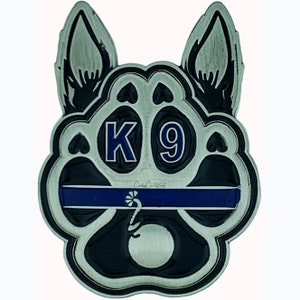K9 Bomb Detection Lapel Pin