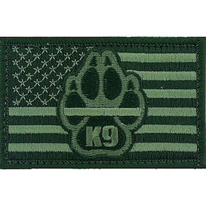 Patch K9 Green Flag