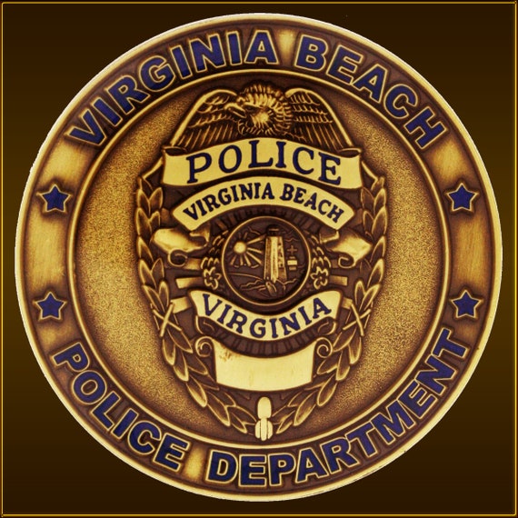 Virginia Beach Police Challenge Coin Paper & Party Supplies