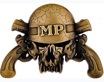 USMC Military Police MP Badge - Etsy