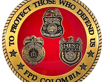 Force Protection Detachment Challenge Coin