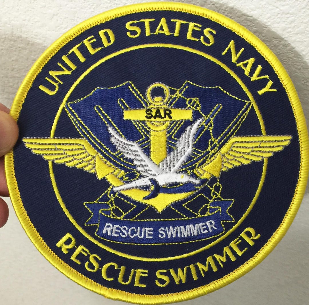 Rescue Swimmer 5 Inch Patch - Etsy