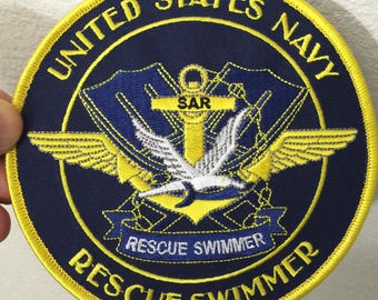 Rescue Swimmer  5 Inch patch