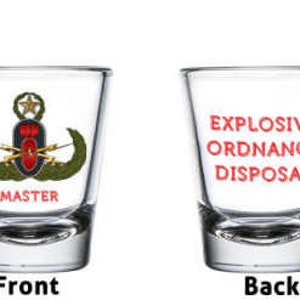 EOD x 4 Shot glasses