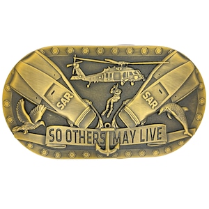 SAR belt buckle Old Antique Gold