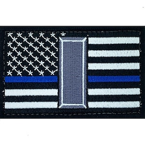 Polizei LT Patch Grau