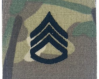 1940年代のヴィンテージ、第二次世界大戦時のアメリカ陸軍軍曹階級章