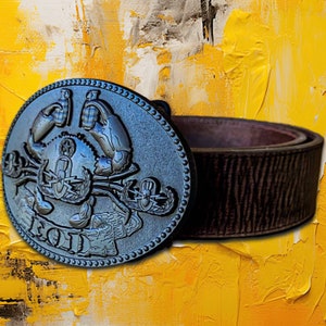EOD Crab belt buckle Old Matte Black