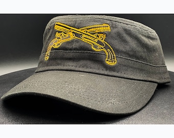 Military Police Cap "Black" with FREE MP skull sticker