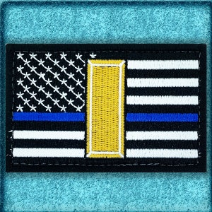 Police LT Patch Gold image 2
