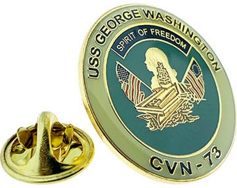 USS George Washington CVN-73, reversspeld van 1 inch
