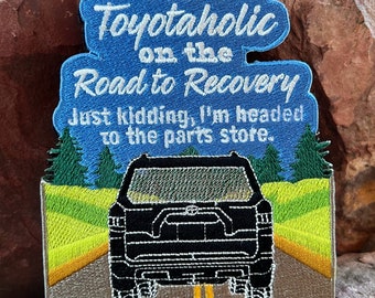 Toyotaholic en el camino hacia la recuperación ~ Modificaciones de estilo Toyota 4Runner ~ Parche de moral bordado en el techo ~ Accesorios Accesorios 1.ª, 2.ª y 3.ª generación