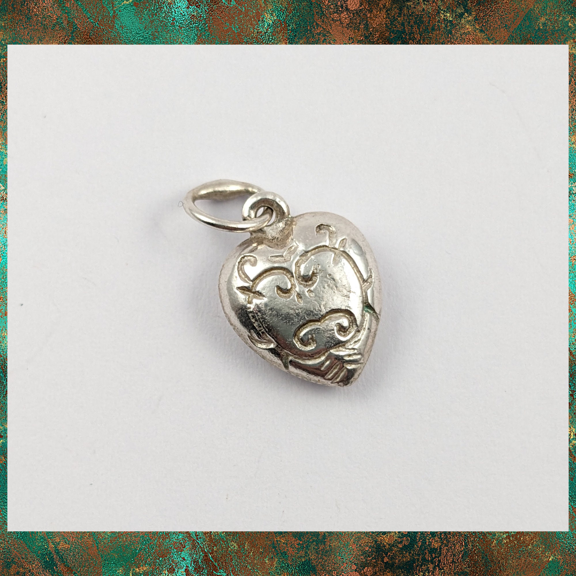 ファッション雑貨・小物その他 ENGBROX silver925petit heart necklace Genuine Baltic Amber Heart Necklace; Genuine Amber Stone W