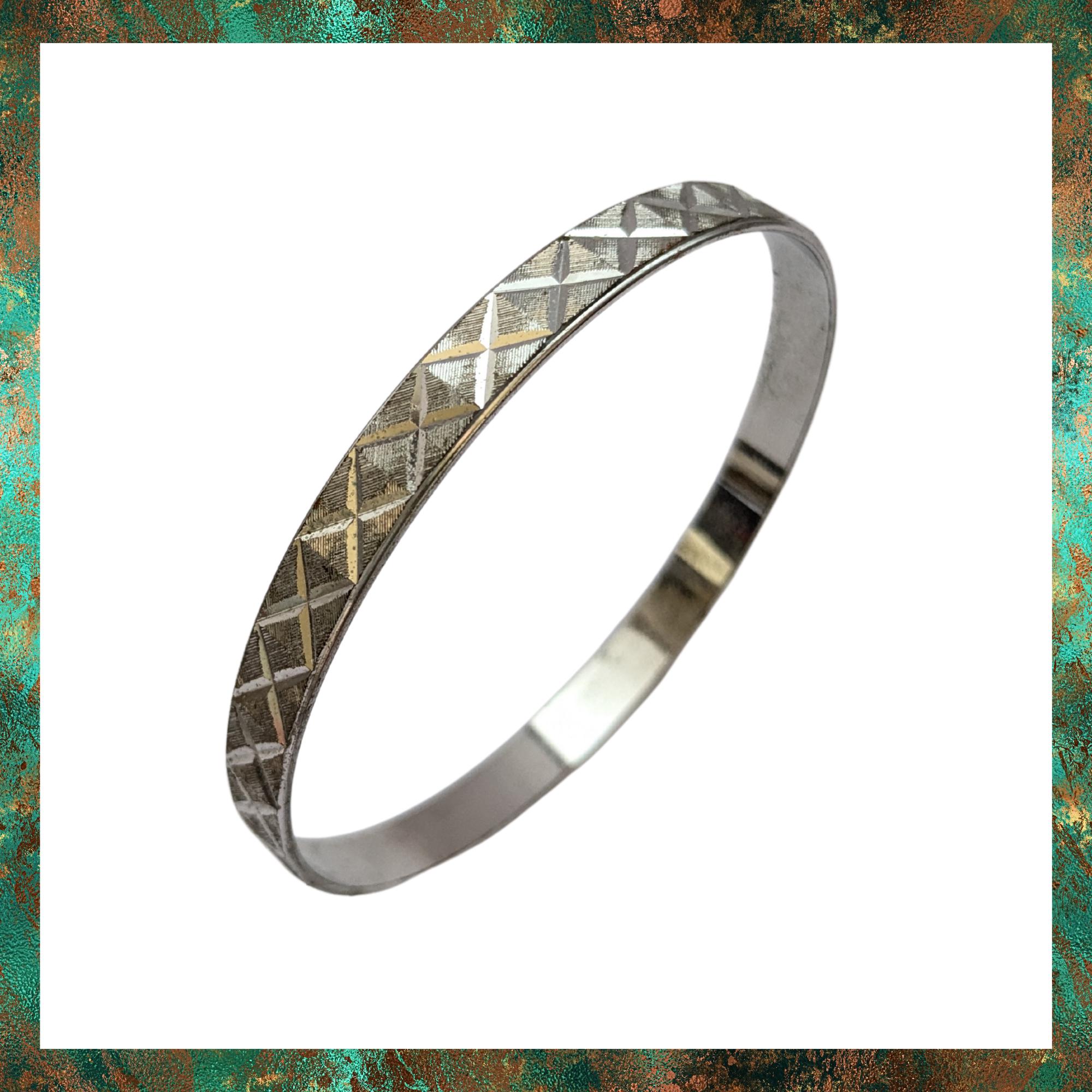 70s Silver Bangles - Etsy UK