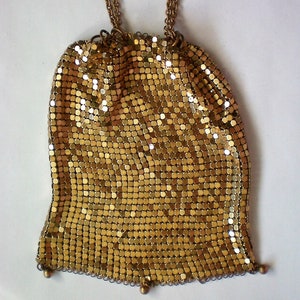 フラッパー ドローストリング メタルメッシュ リストレット 財布 / バッグ - 5906