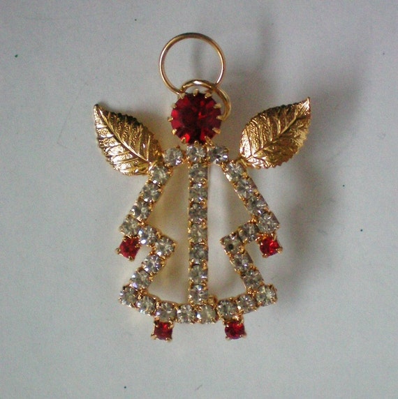 Christmas or Holiday Angel Pin - 4142 - image 2