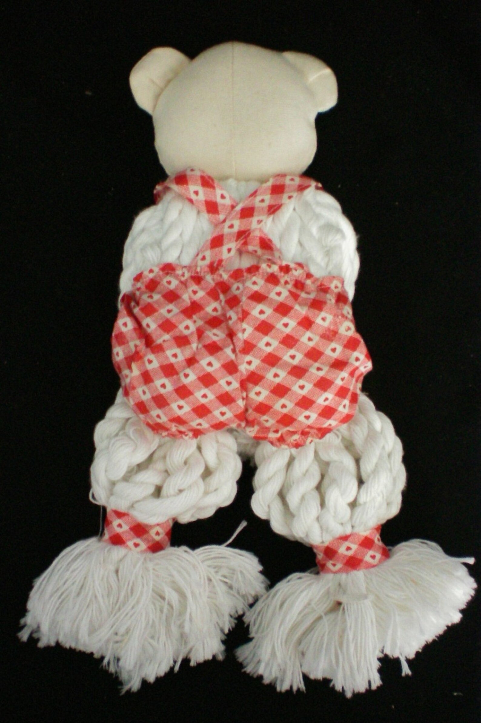 Teddy Bear Mop Head Doll Etsy