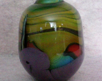 トニー・エヴァンス サイン入り 大型 楽焼 カリフォルニア セラミック