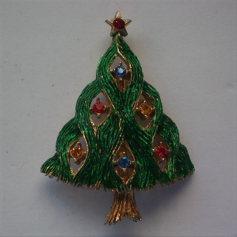 6123 Christmas Tree Pin by JJ