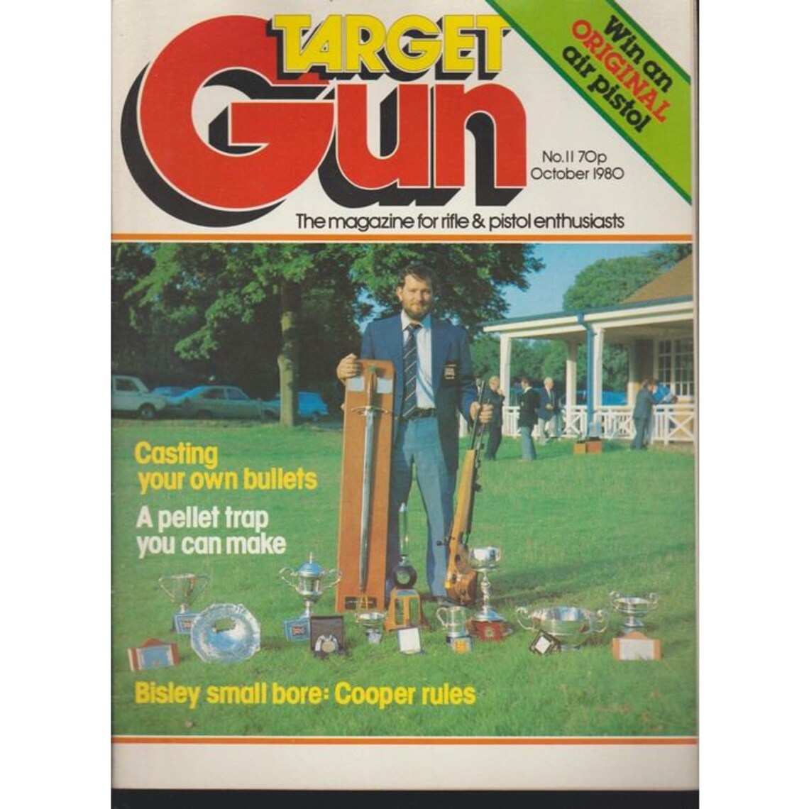 TARGET GUN Magazine October 1980 British Pistol Club Etsy