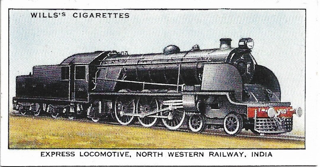 Railway Engines 1936 W.D & H.O Wills Cigarette Card 36 Etsy