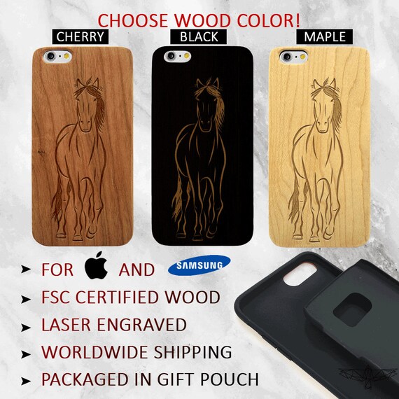 coque iphone 6 bois cheval