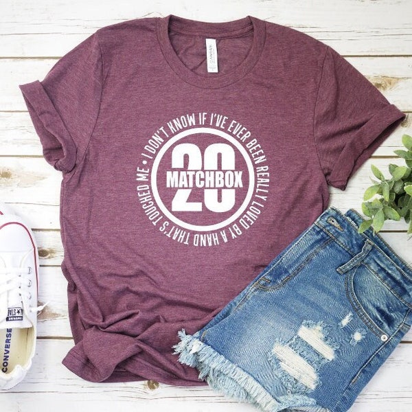 Matchbox 20 Push circle logo shirt