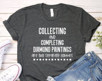 Diamond painting shirt, diamond art, diamond art gift, diamond painting gift, diamond art painting shirt