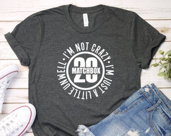 Matchbox 20 Unwell circle logo shirt