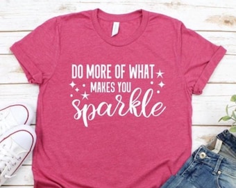 Do more of what makes you sparkle shirt, Diamond painting, diamond art, diamond art gift, diamond art painting shirt