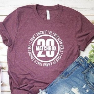 Matchbox 20 Push circle logo shirt