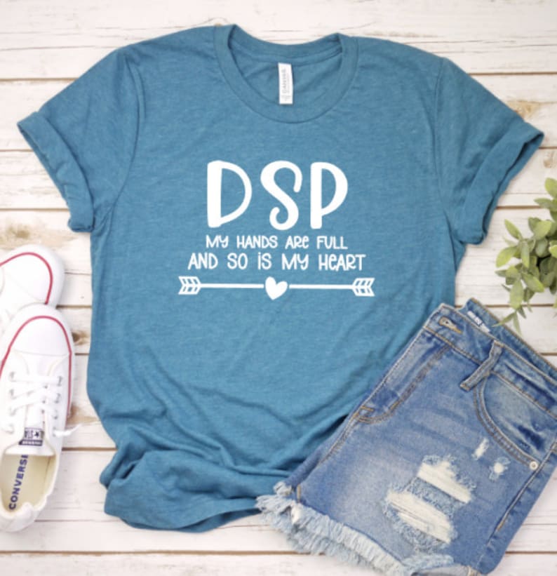 Direct Support Professional Shirt DSP Careviver Tshirt Etsy