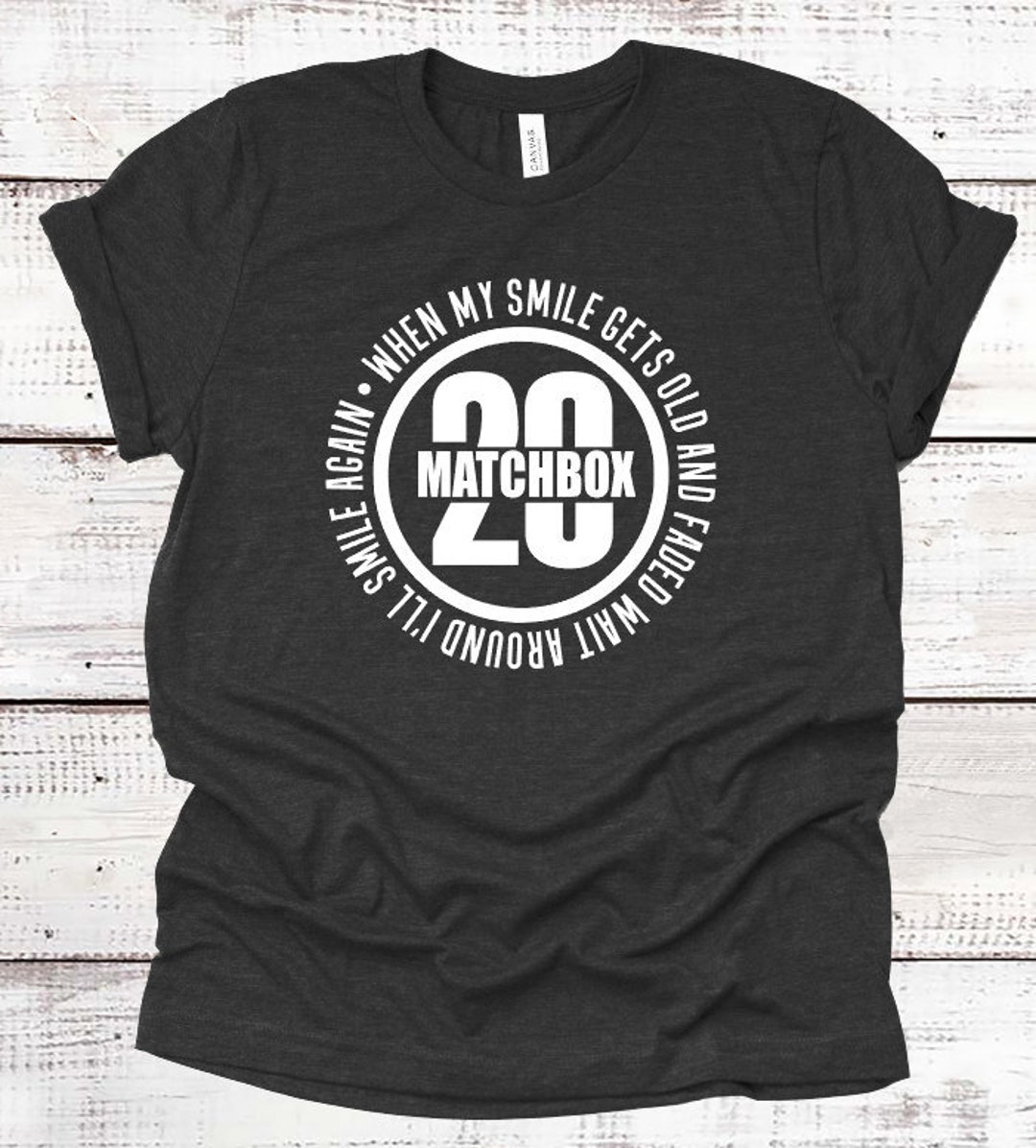 Matchbox 20 Bent Tshirt Etsy