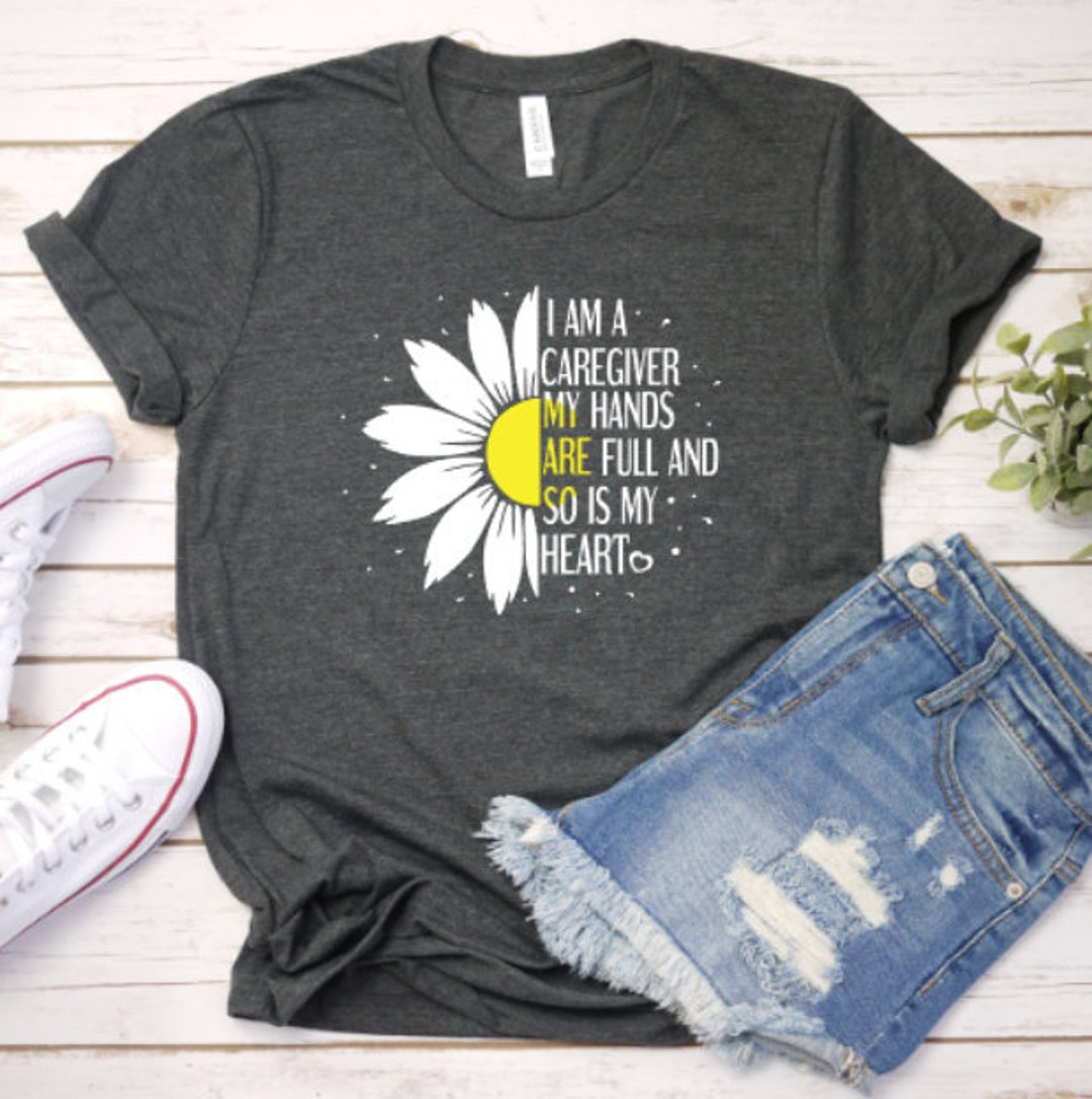 Daisy Caregiver Shirt, Caregiver Shirt, Nurse, Cna, Caregiver, Direct