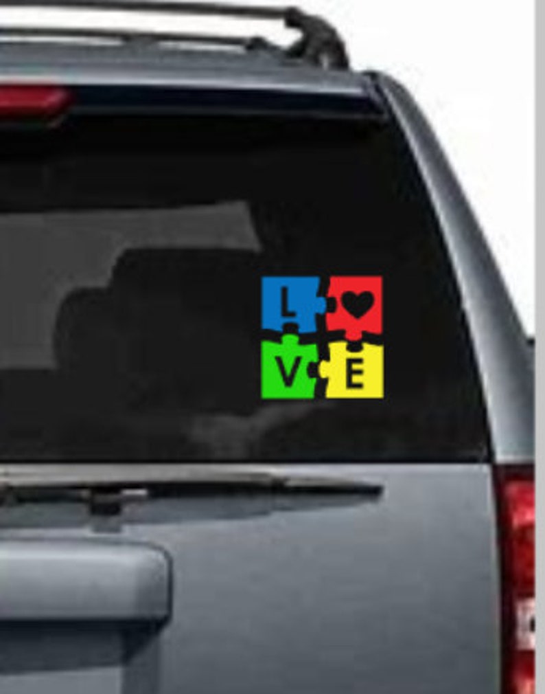 Autism awareness autism autism car decal | Etsy