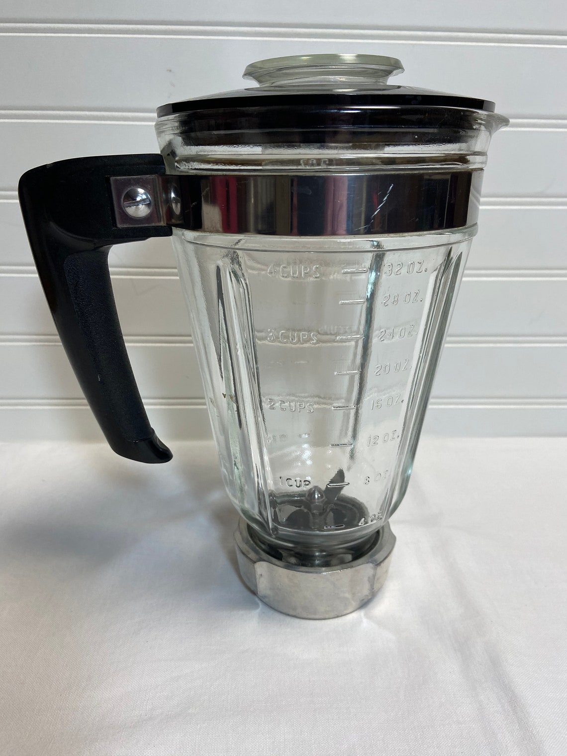 SUNBEAM Chrome BLENDER with Glass Pitcher Custom Deluxe Etsy