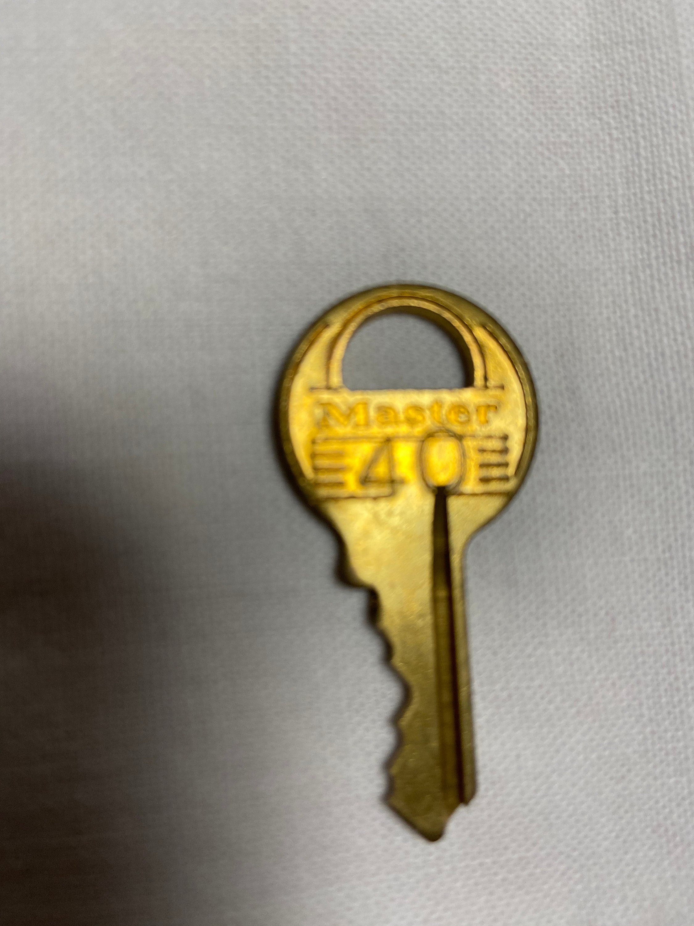 Series 2246 Brass Master Keys Numbered 1950 Some Missing Etsy